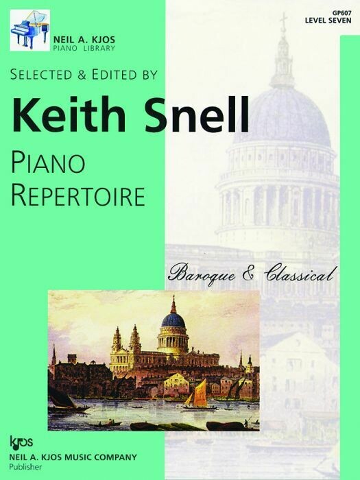 Piano Repertoire: Baroque/Classical Level 7