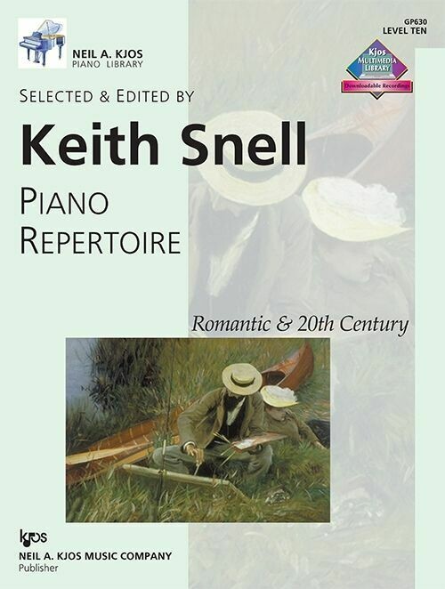 Piano Repertoire: Romantic &amp; 20th Century, Level 10
