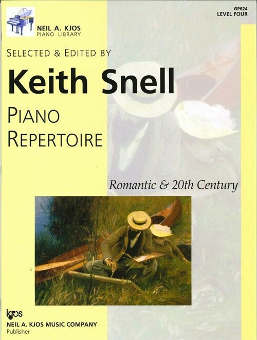 Piano Repertoire: Romantic &amp; 20th Century, Level 4