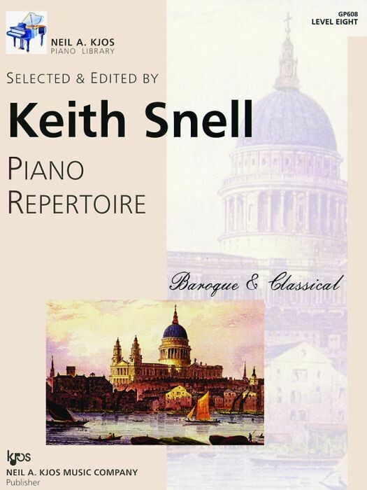 Piano Repertoire: Baroque/Classical Level 8