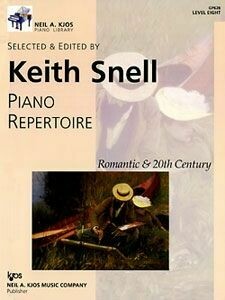 Piano Repertoire: Romantic &amp; 20th Century, Level 8