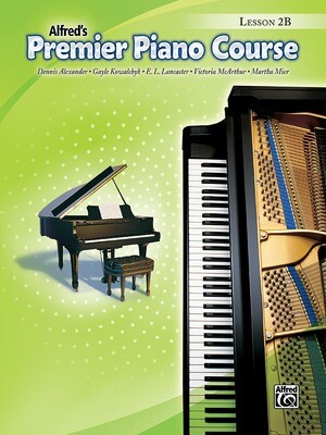 Premier Piano Course, Lesson 2B