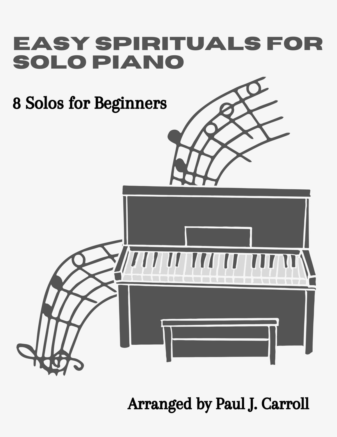 Easy Spirituals for Solo Piano