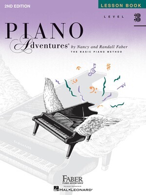 Faber Piano Adventures - Lesson Book Level 3B - 2nd Edition