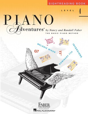 Faber Piano Adventures - Sightreading Book Level 4