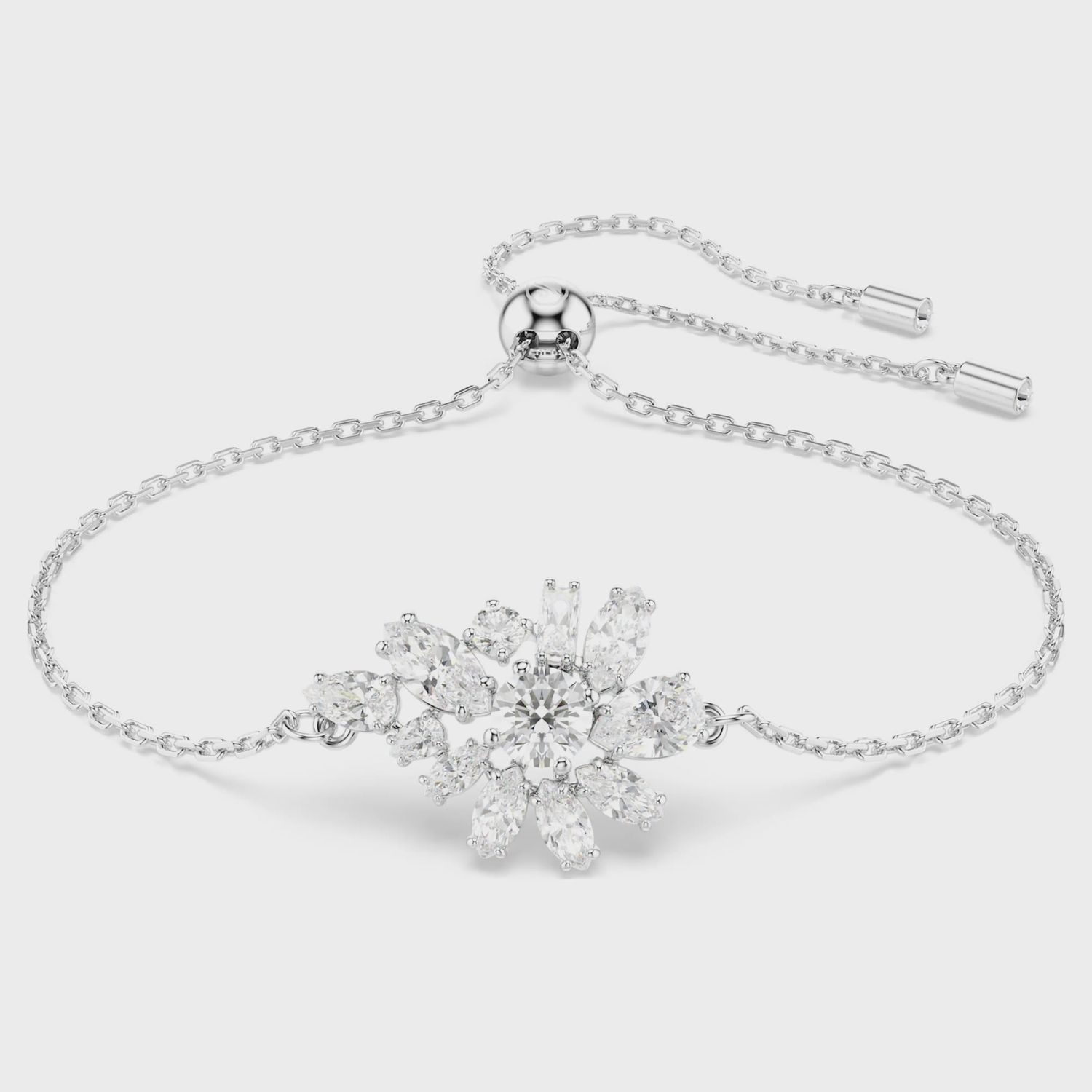 Gema Flower Crystal Adjustable Bracelet 5644684
