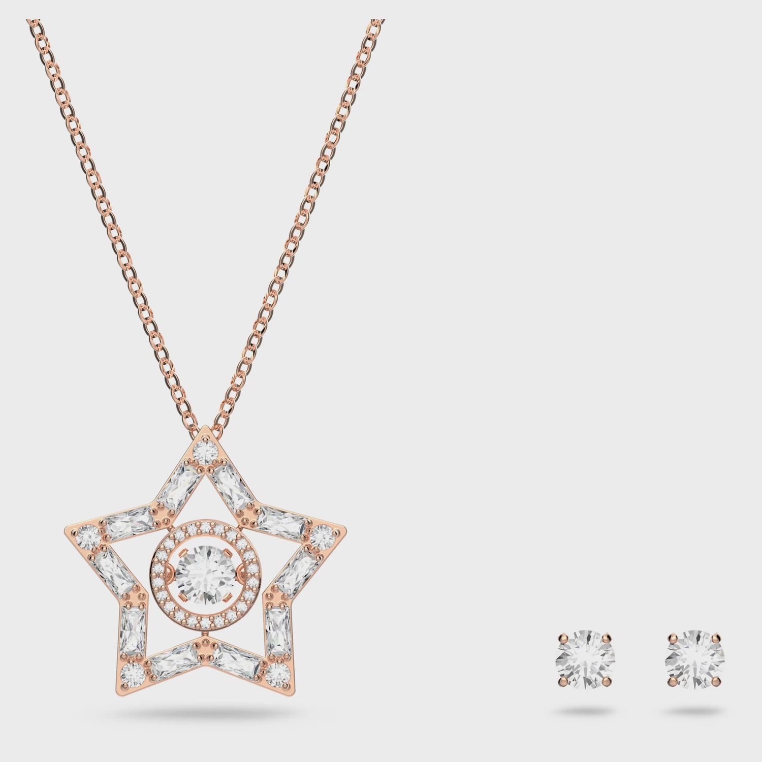 STELLA:SET ROS + ATTRACT STUDS WHITE/ROS 5622730