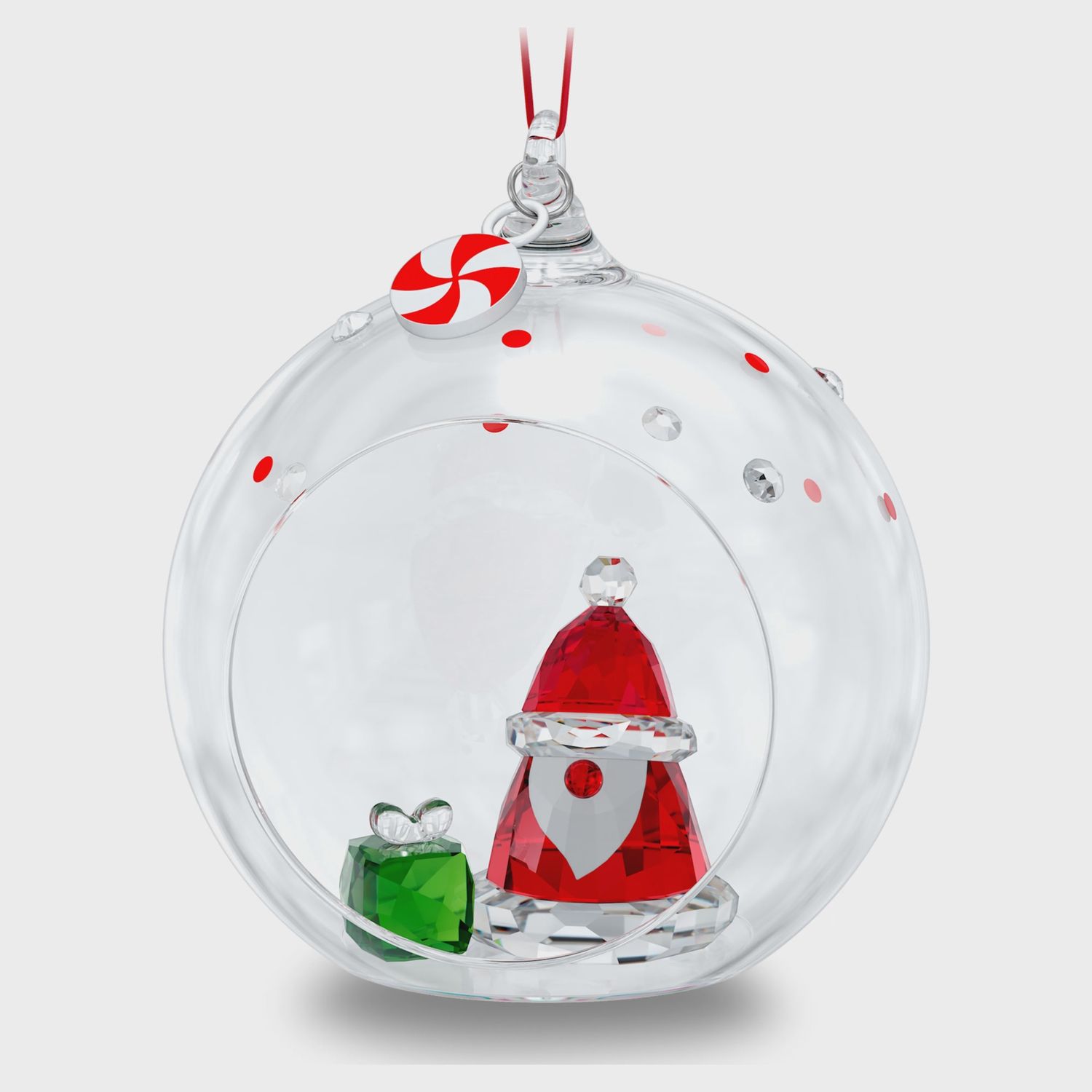 HOLIDAY CHEERS:BALL ORNAMENT SANTA CLAUS 5596382