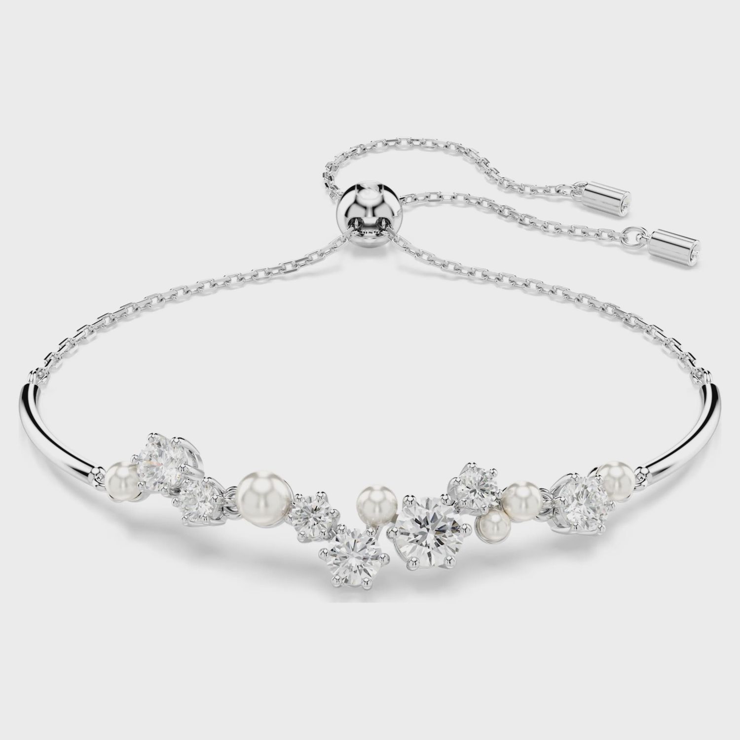CONSTELLA:BRACELET SOFT WHITE/RHS M 5705618