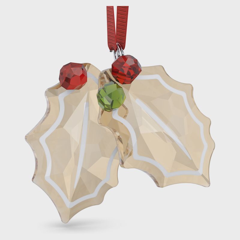 HOLIDAY CHEERS:ORNAMENT GB HOLLY LEAVES 5656277