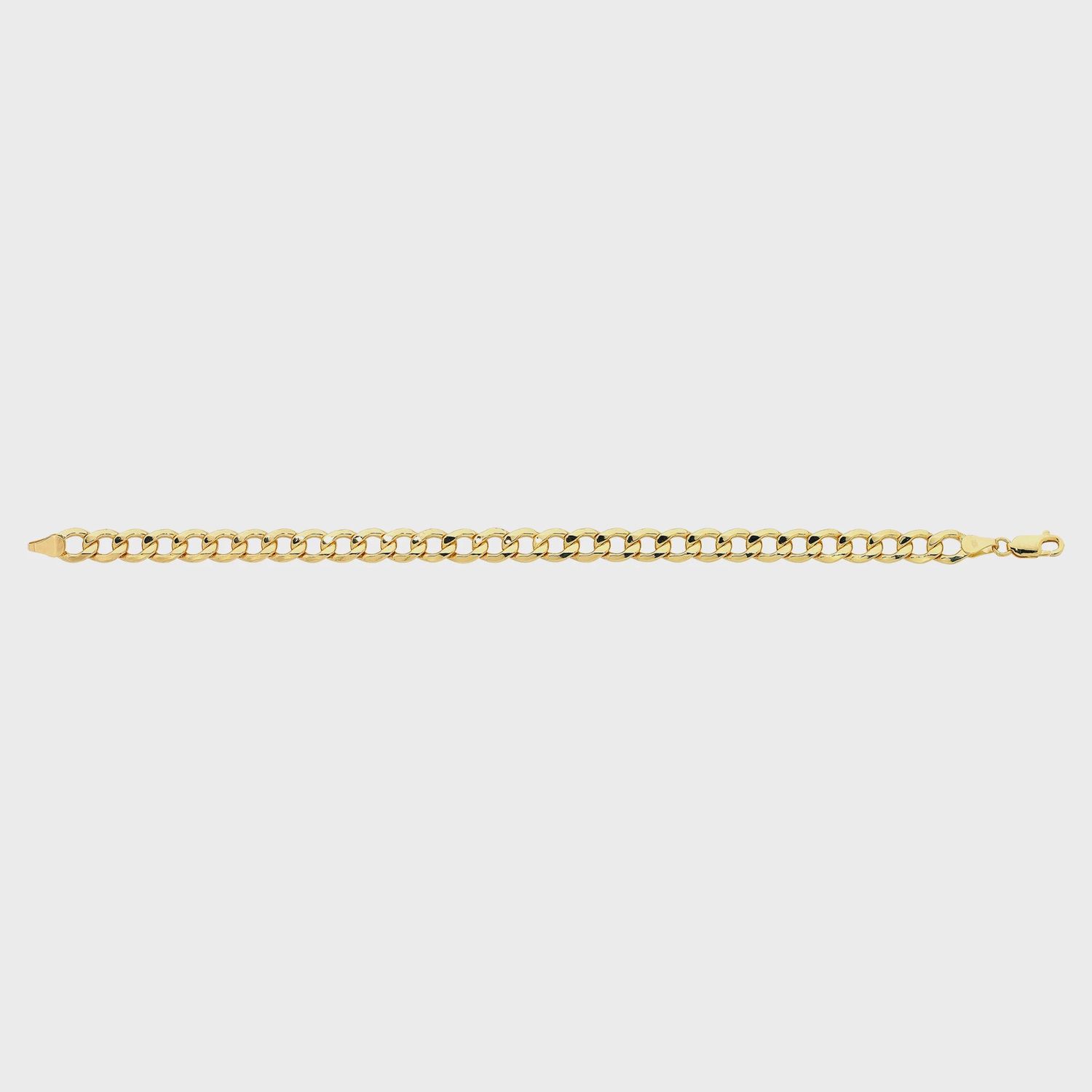 9ct Gold Silver Filled 19cm Bracelet M3301