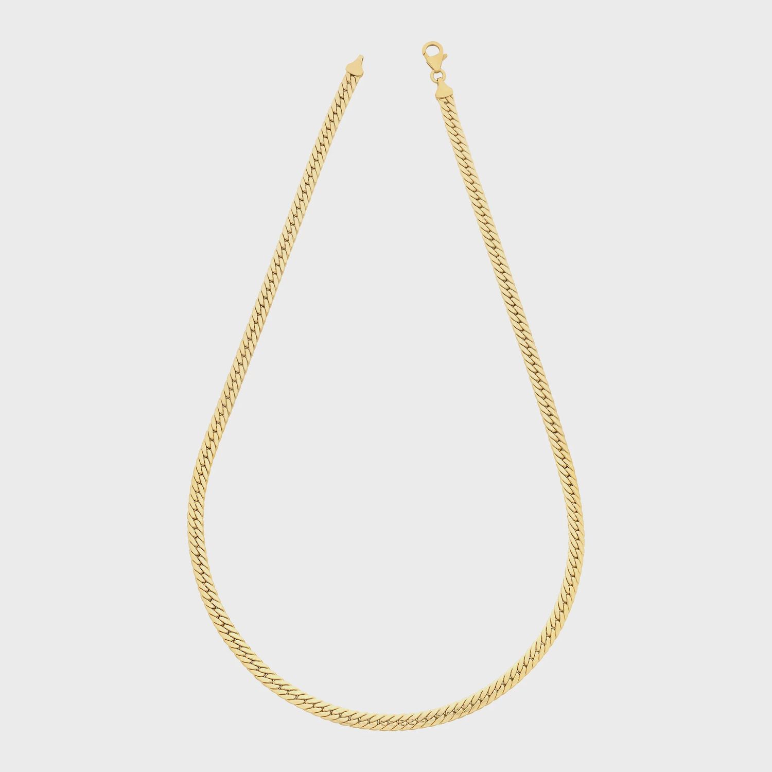 9ct Gold Silver Filled 45cm Chain M3303