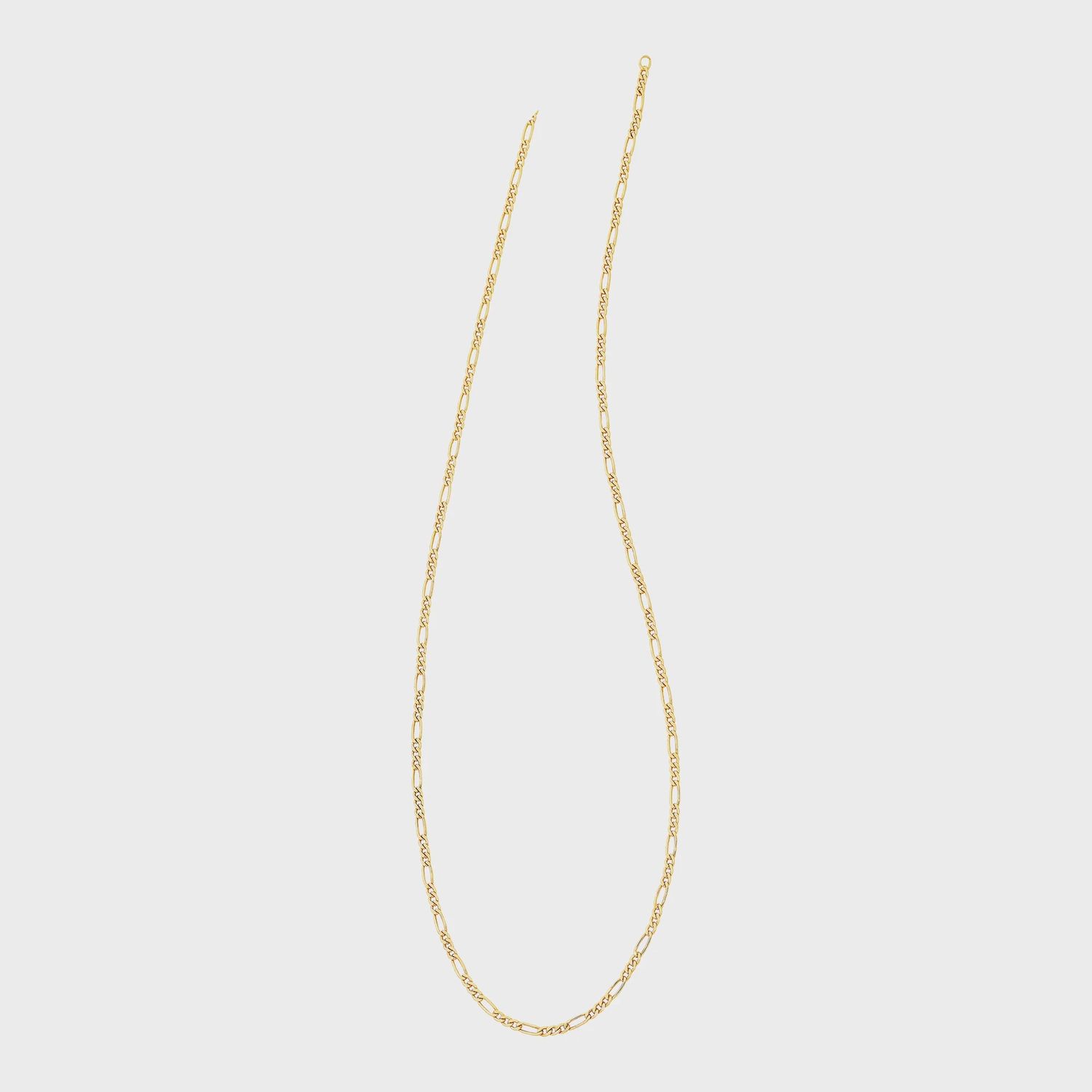 9ct Gold Silver Filled 45cm Chain M3299