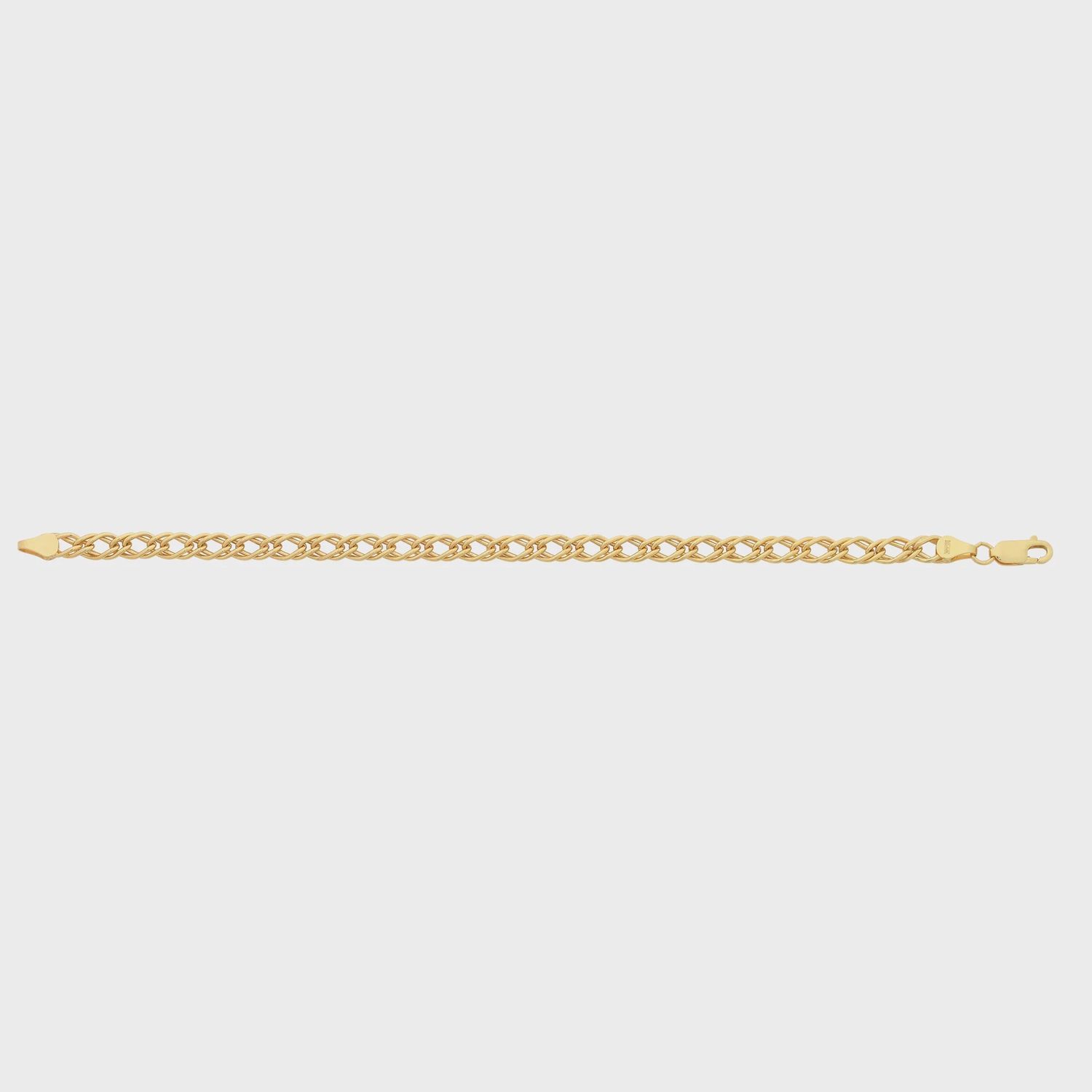 9ct Gold Silver Filled 19cm Bracelet M3252