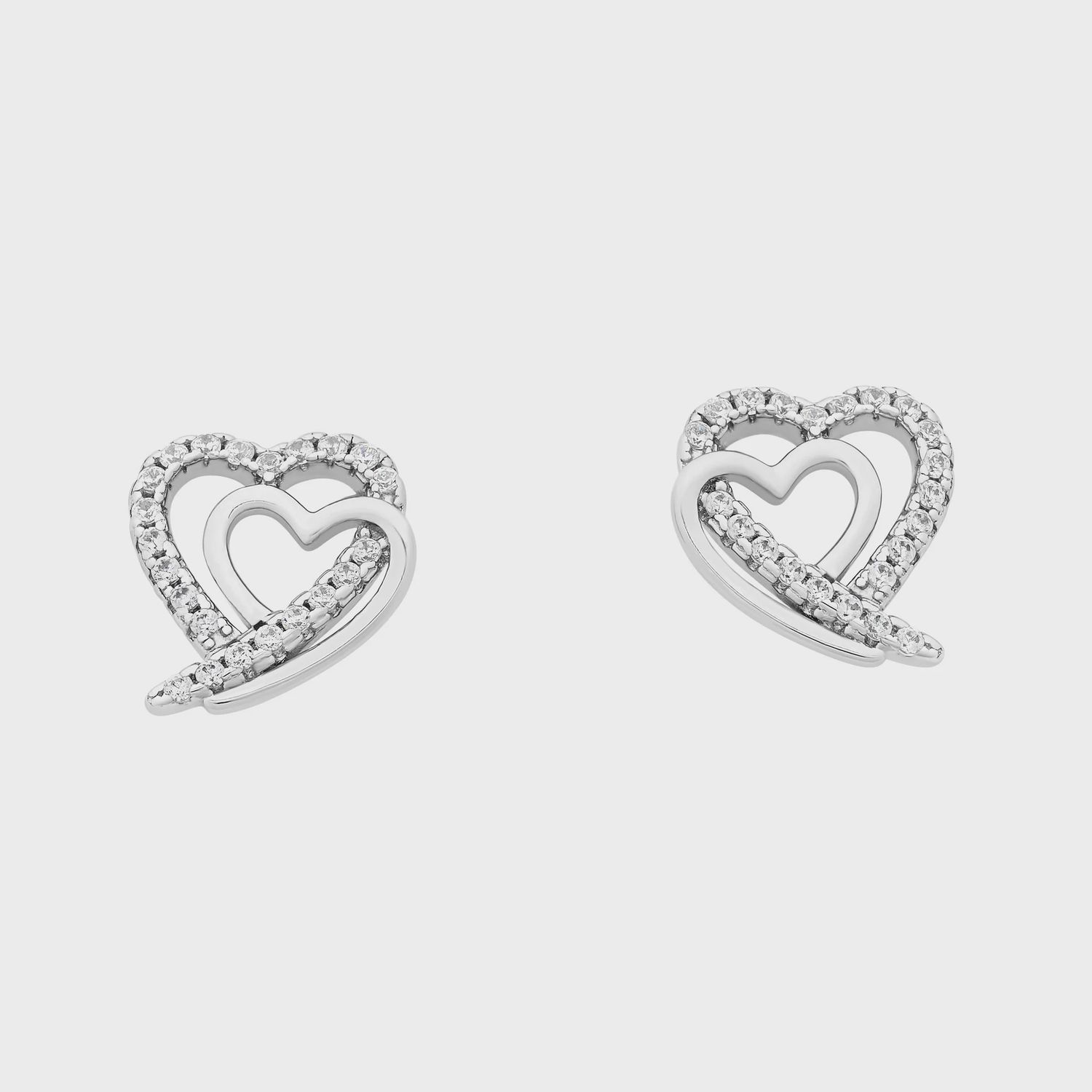 Sterling Silver Cubic Zirconia Earrings M3322