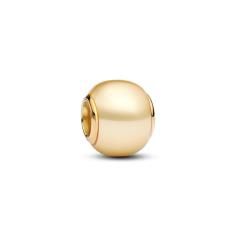 14k Gold-plated charm with yellow lacquered artificial pearl 763781C01