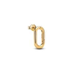 14k gold-plated openable link stud earring 263856C00