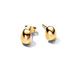 14k Gold-plated stud earrings 263298C00
