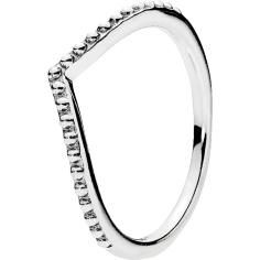 Beaded Wish Silver Ring 196315-56