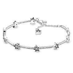 Celestial Starts Silver Bracelet w CZ 598498C01-18