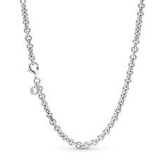 Cable Chain Silver Necklace 399564C00-45