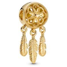 Dreamcatcher 14k gold-plated charm 767200C00