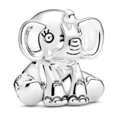 Ellie The Elephant Silver Charm 799088C00