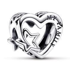 Heart sterling silver charm 792829C00