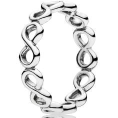 Infinite Love Silver Ring Band 190994-52