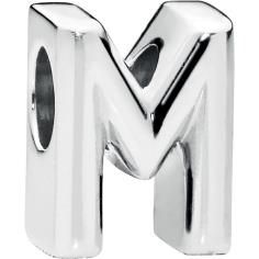 Letter M Silver Charm 797467