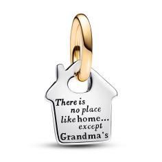 House sterling silver and 14k gold-plated dangle 763205C00