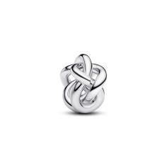 Infinity knot sterling silver charm 793755C00