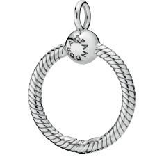 Pandora Moments Small Silver O Pendant 398296