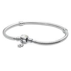 Pandora Moments Silver Bracelet w Daisy Flower Clasp 598776C01-18