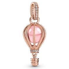 Pandora Rose Hot Air Balloon Hanging Charm w Sparkling Pink Detail 789434C01