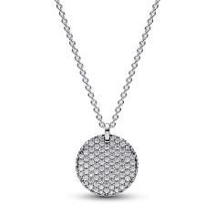 Pandora Timeless Pavn++ Round Pendant Necklace 392632C01-45