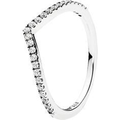 Shimmering Wish Silver Ring w CZ 196316CZ-62