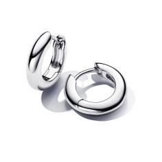 Sterling silver hoop earrings 293320C00