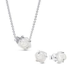 Sterling Silver Rose Giftset B802382