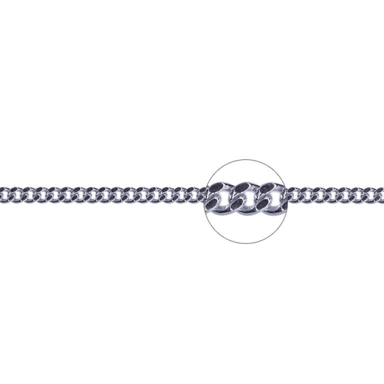 CD40 – S/S Diamond Cut Curb Chain