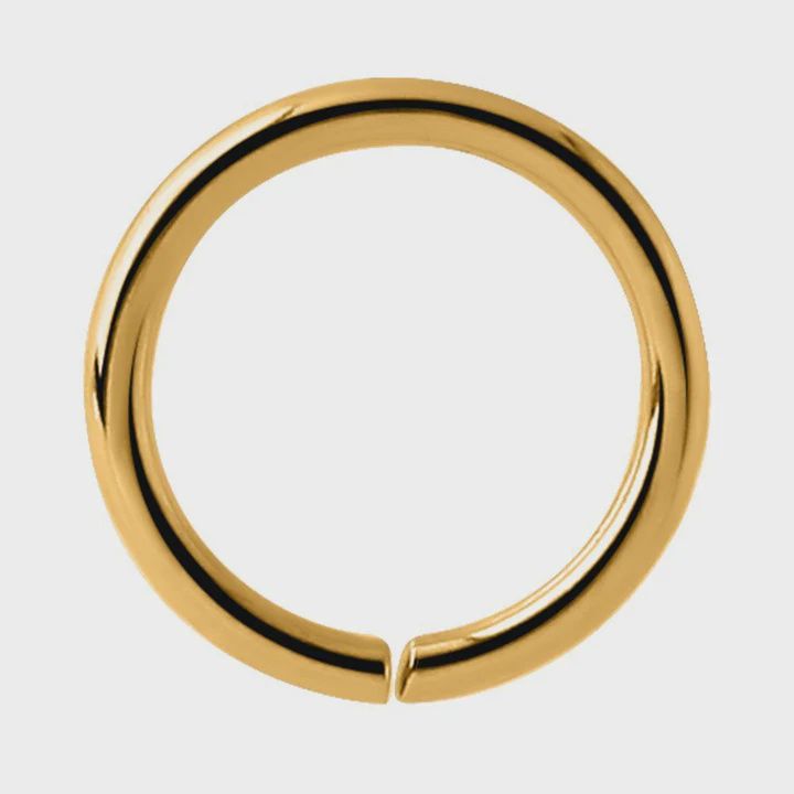 Bright Gold Continuous Ring Unit (20g, 7, 8, 9 or 10mm)