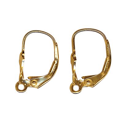 SS CONTINENTAL LOCK EAR WIRE CEC16