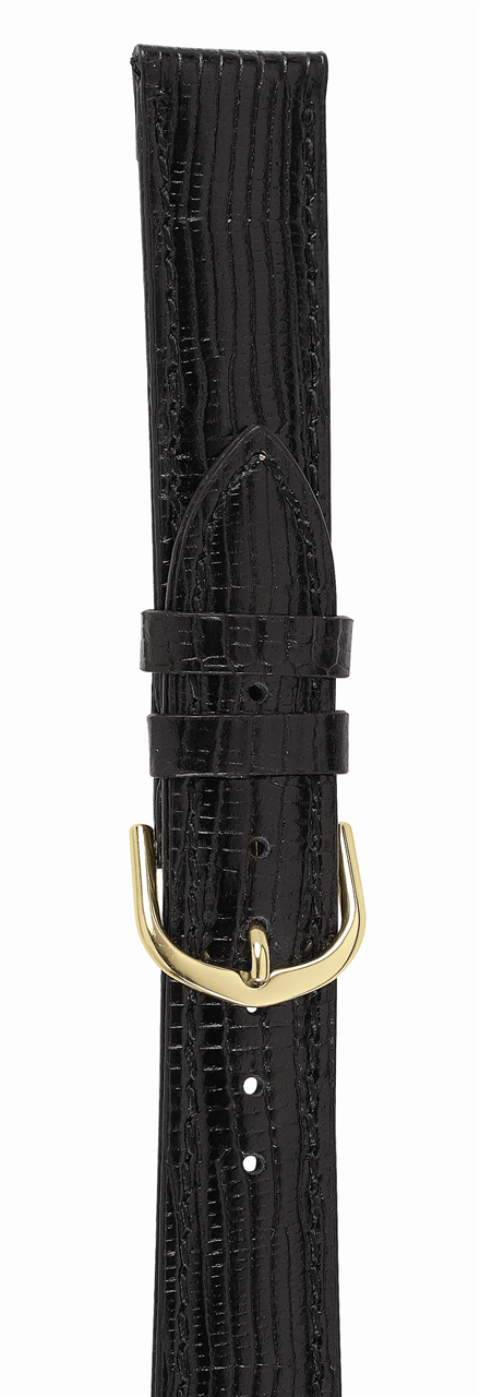 STRAP ALLIGATOR GRAIN AL-18-BL