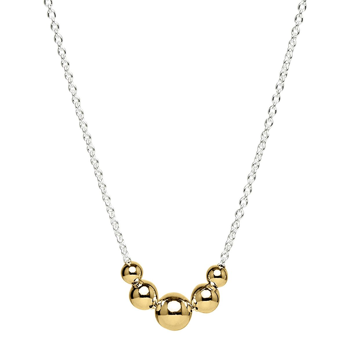 NAJO Oliva Two-Tone Necklace (45cm+ext)