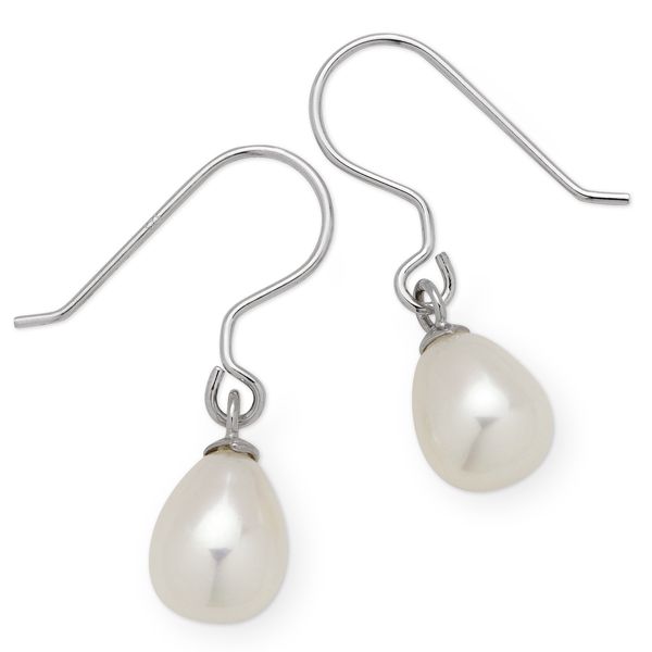 Sterling Silver Freshwater Pearl Earrings M1368