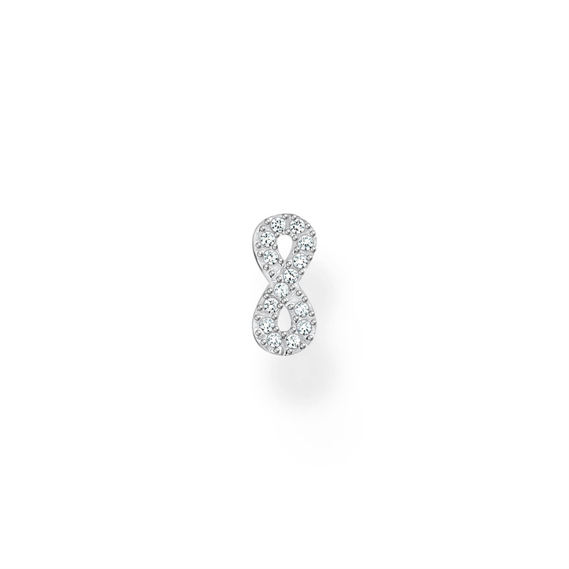 1A C/C INFINITY CZ SINGLE EARRING TH2216
