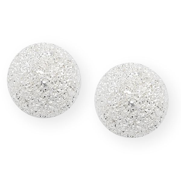 Sterling Silver Ball Studs M1861