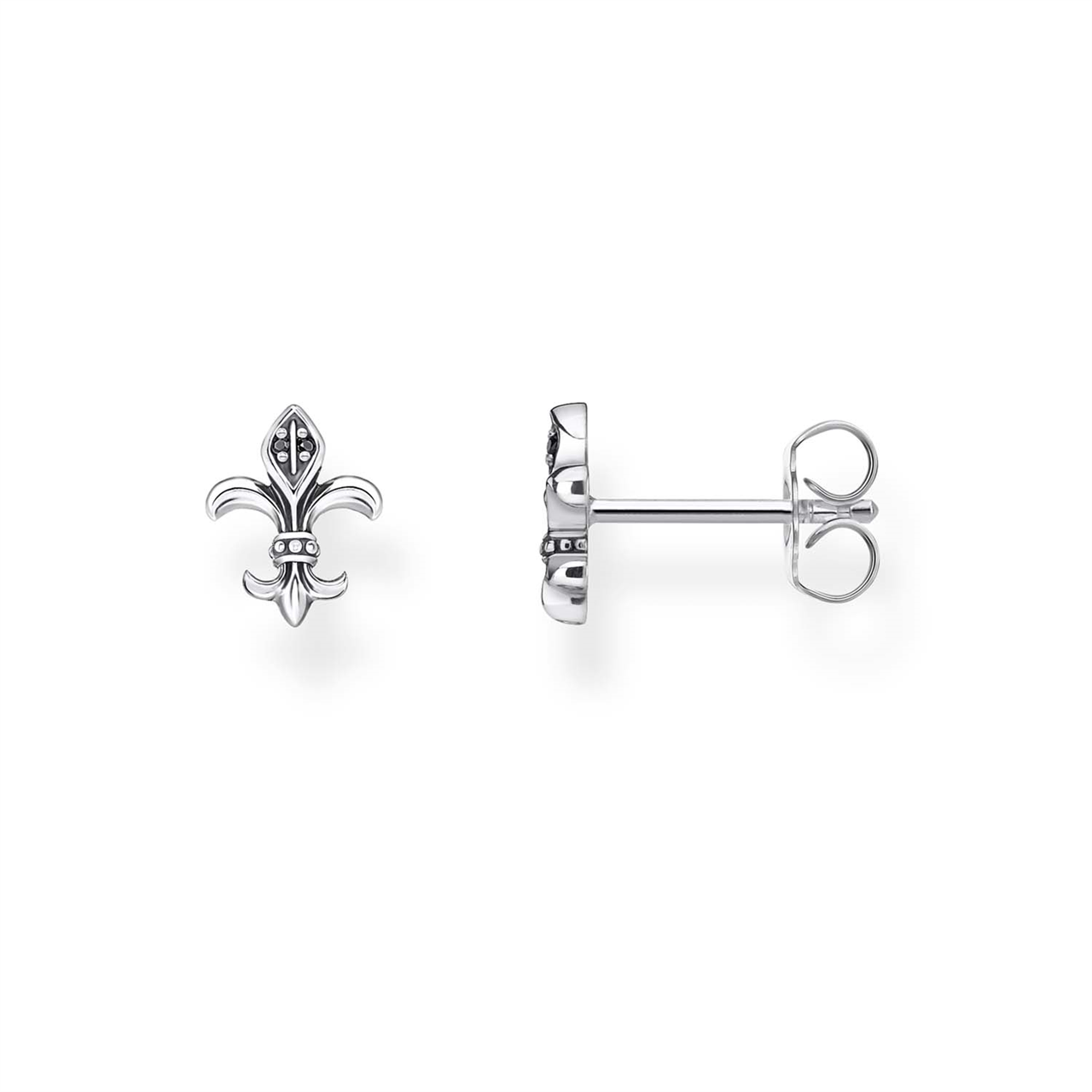 FLEUR DE LYS STUD EAR RINGS TH2113