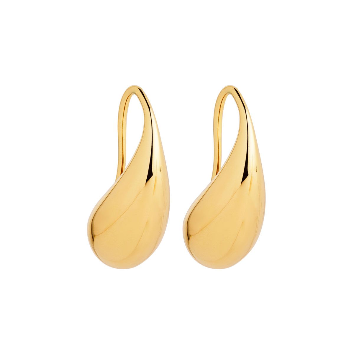 NAJO Eau Earrings Yellow Gold E7305