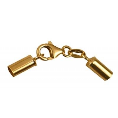 SS 3MM NEOPRENE END CAPS+P/CLASP (PAIR) CAP3